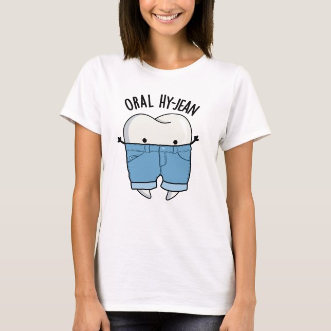 T-shirt Jeu de dents amusant Hy-jean Oral (Devant)