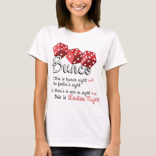 T-shirt Jeu de dés Bunco