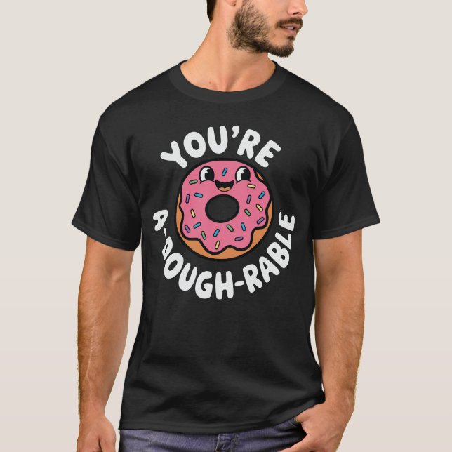 T-shirt Jeu de Donut mignon (Devant)