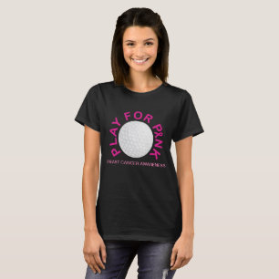 T-shirt Jeu de golf pour la chemise de conscience de
