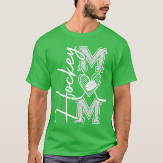 T-shirt Jeu de hockey Maman jour de match Maman de hockey