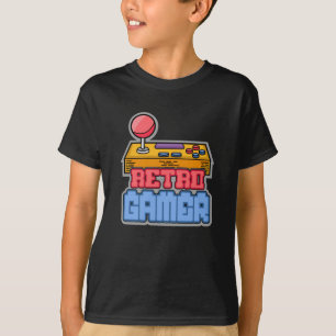 T-shirt Jeu de jeu Retro Gamer Console Vidéo Jeu cadeau
