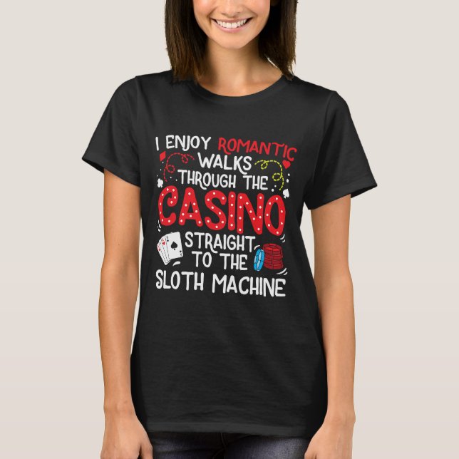 T-shirt Jeu de machine à sous (Devant)