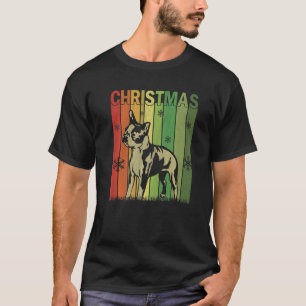 T-shirt Jeu de Noël de famille correspondant Retro Boston 