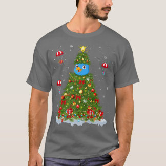 T-shirt Jeu de Noël Lumières Matching Famille Funny Bluebi