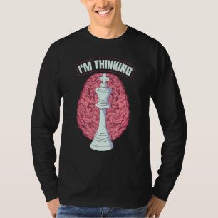 T-shirt Jeu de plateau Chemat Joueur d'échecs Grand-maître