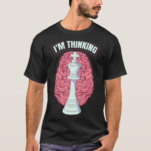 T-shirt Jeu de plateau Chemat Joueur d'échecs Grand-maître