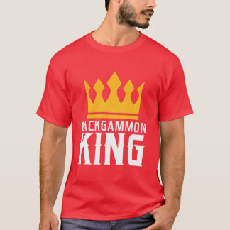 T-shirt jeu de plateau jacquet chess king retro