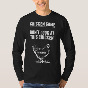 T-shirt Jeu de poulet Blague de poulet