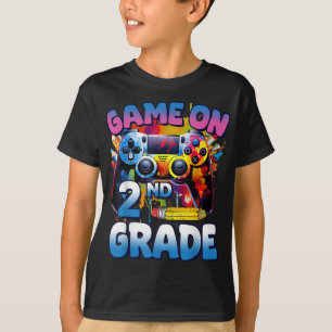 T-shirt Jeu de première année 2e année Gamer Shirt Boys