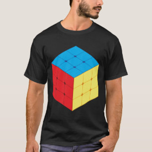 T-shirt Jeu de puzzle de cube 