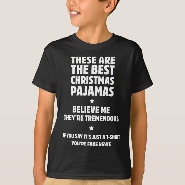 T-shirt Jeu de pyjama de Noël de la famille Hilarié (Devant)