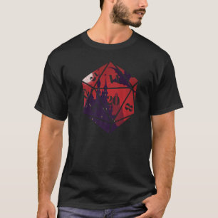 T-shirt Jeu de rôle Jeu Dice RPG avec rôle dragon jeu de r