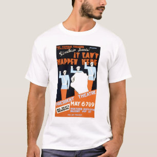 T-shirt Jeu de Sinclair Lewis WPA 1937