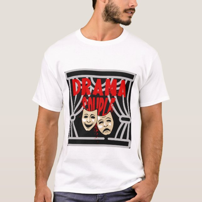 T-shirt Jeu de théâtre -LOVE (Devant)