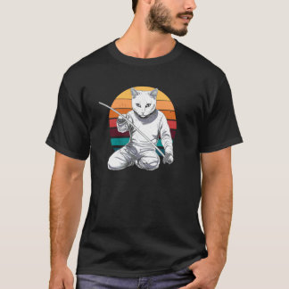T-shirt Jeu d'escrime Joueur d'escrime Escrimeur Sport Esc