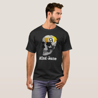 T-shirt Jeu d'esprit foncé de boule du crâne 9