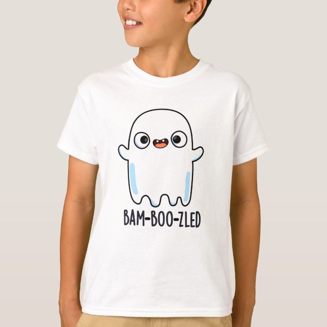 T-shirt Jeu d'Halloween amusant et confus de Bam-boo-zled (Devant)