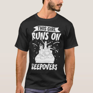 T-shirt Jeu d'idées de couchage de la fête du bois d'oeuvr