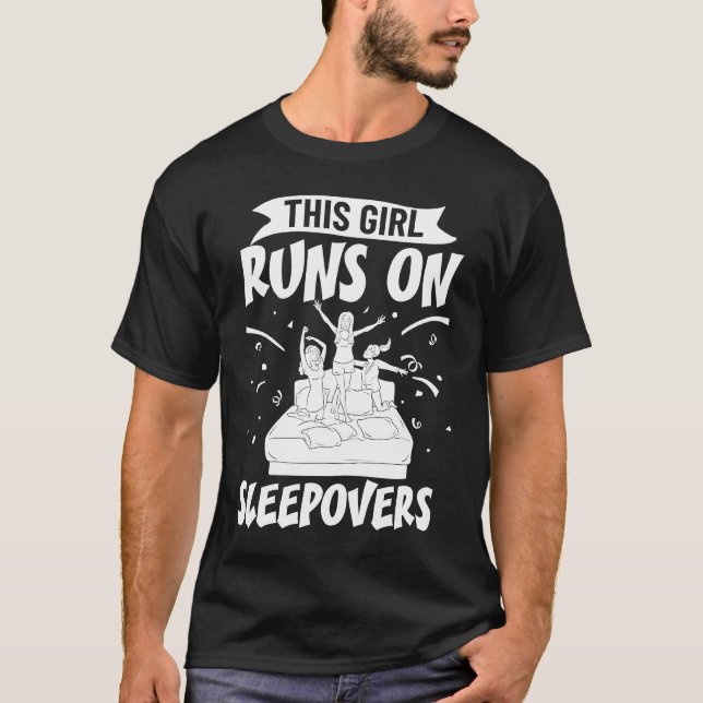 T-shirt Jeu d'idées de couchage de la fête du bois d'oeuvr (Devant)