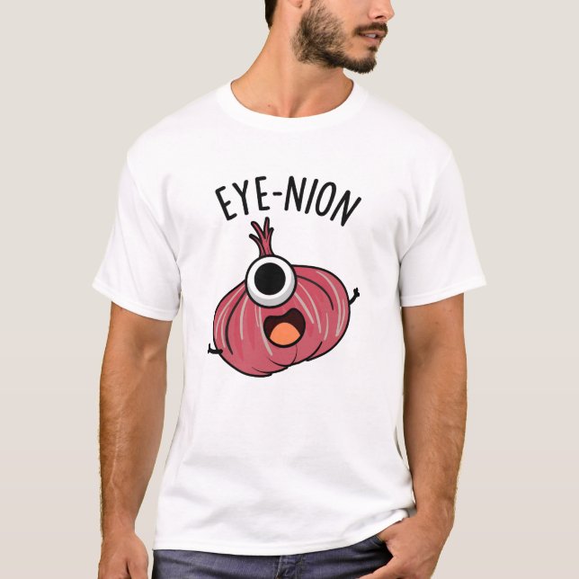 T-shirt Jeu d'oignon drôle de l'oeil (Devant)