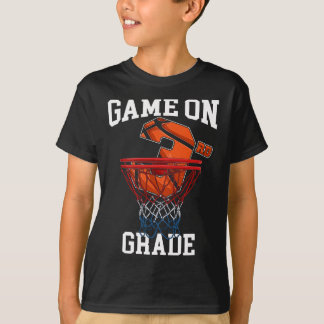 T-shirt Jeu en 3e année Bysketbyll Byck To School Studen