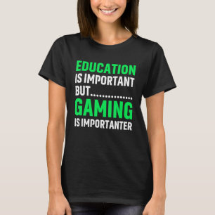 T-shirt Jeu Est Importante Vidéo Joueur Hommes Femmes