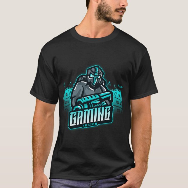 T-shirt Jeu Fusion Retro Gamer (Devant)