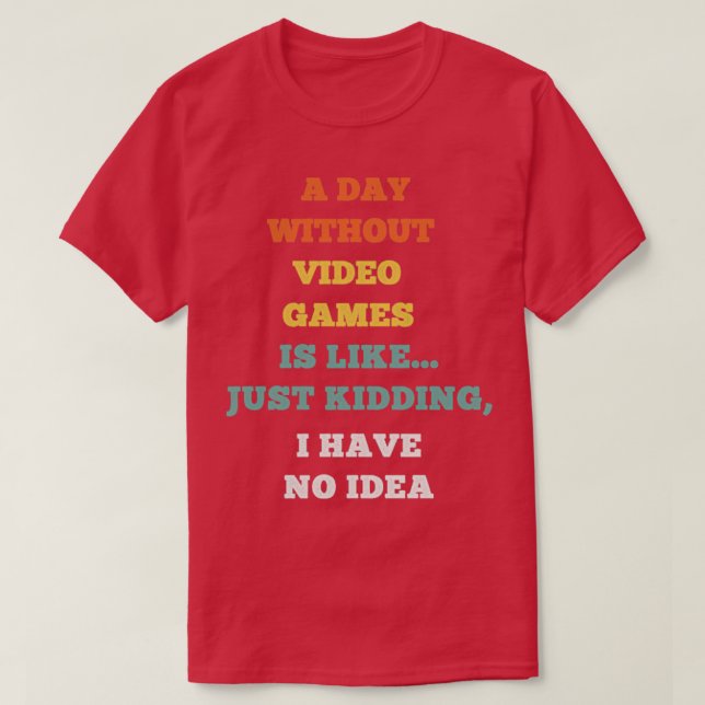 T-shirt Jeu Gamer (Design devant)