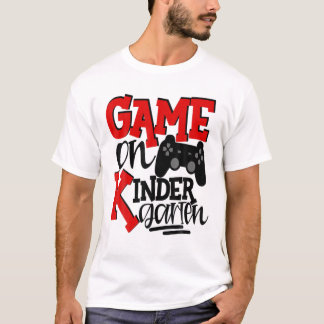 T-shirt Jeu gamer de maternelle Jeux Vidéo 1er Jour de l'é