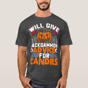T-shirt Jeu Jeu Geek Jouer Backgammon Cadeaux Idée 1