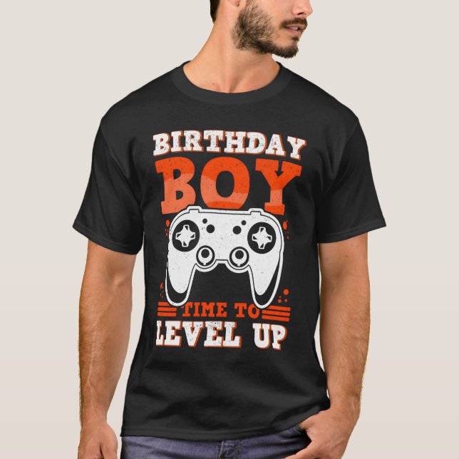 T-shirt Jeu Jeu vidéo Jeux Anniversaire Retro Garçon (Devant)