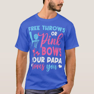 T-shirt Jeu Libre Ou Bows Rose Papa Vous Aime Genre Rev