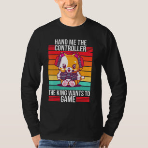T-shirt Jeu Mains Moi Le Contrôleur King Ps5 Console Gam