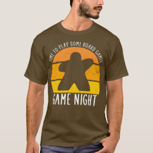 T-shirt Jeu Night Board Jeu, Jeux de société, Jeu de socié