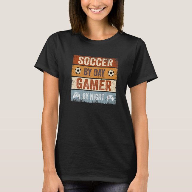 T-shirt Jeu Sayers Retro Football Par Joueur De Jour Par N (Devant)