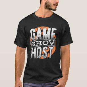 T-shirt Jeu Show Host Party Trivia Night Gamer Entertainme