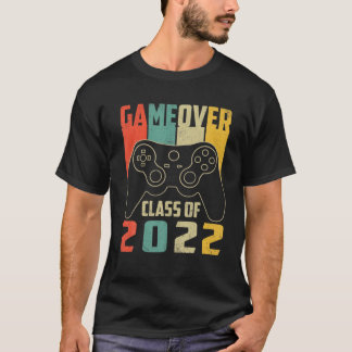 T-shirt Jeu Sur Classe De Jeux Vidéo 2022 Vintage Gradua