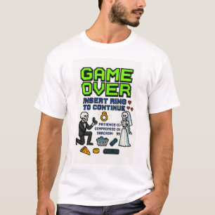 T-shirt Jeu sur - Insérer une bague pour continuer