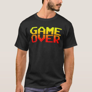 T-shirt Jeu Sur Jeux Vidéo Jeu Sur Les Hommes