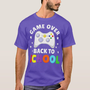 T-shirt Jeu sur le retour à l'école contrôleur Stude ensei