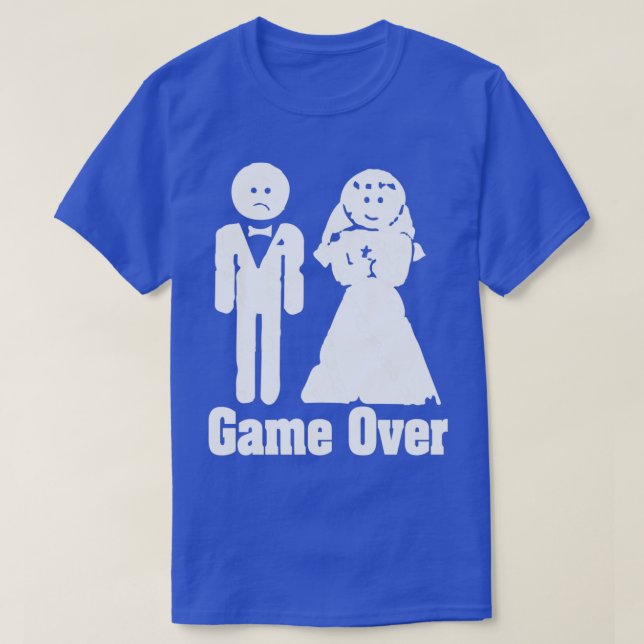 T-shirt Jeu sur mariage 1 (Design devant)