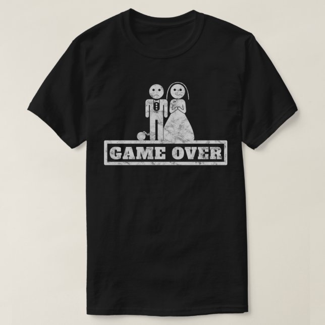 T-shirt Jeu sur Mariage 9 (Design devant)