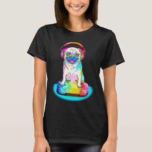 T-shirt Jeu vidéo Carlins de jeu de Carlin de joueur