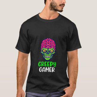 T-shirt Jeu vidéo d'Halloween pour femmes Jeu Déplaisant Z