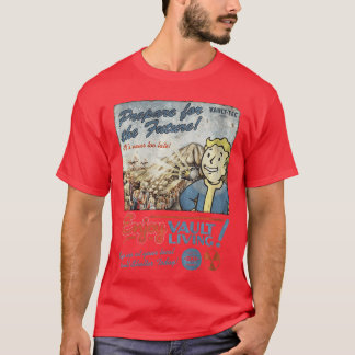 T-shirt Jeu vidéo Fallout pour femmes Profitez de la vie d