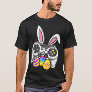 T-shirt Jeu Vidéo Oeufs Bunny Costume Pâques Garçons Enfan