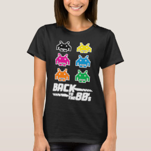 T-shirt Jeu vidéo Retour dans les années 80 slogan Années