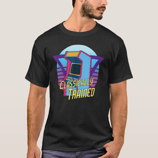 T-shirt Jeu vidéo Retro Jeu Citations Joueur classique (Devant)