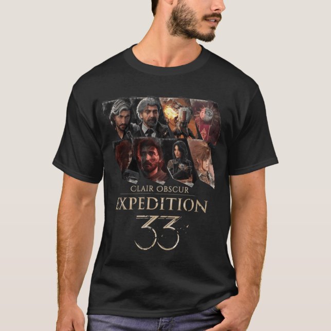 T-shirt Jeu vidéo RPG 2025 (Devant)